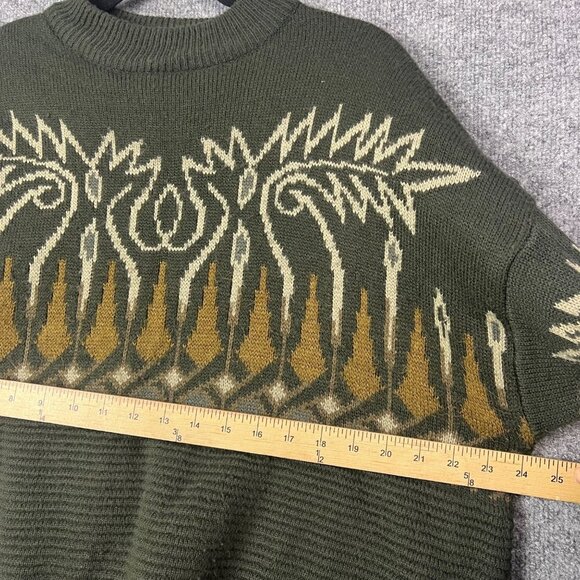 Vintage Bugatchi Wool Blend Geometric Patterned Sweater Size XLarge Men's‎ - Picture 4 of 7